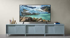 Smart TV en sala de estar